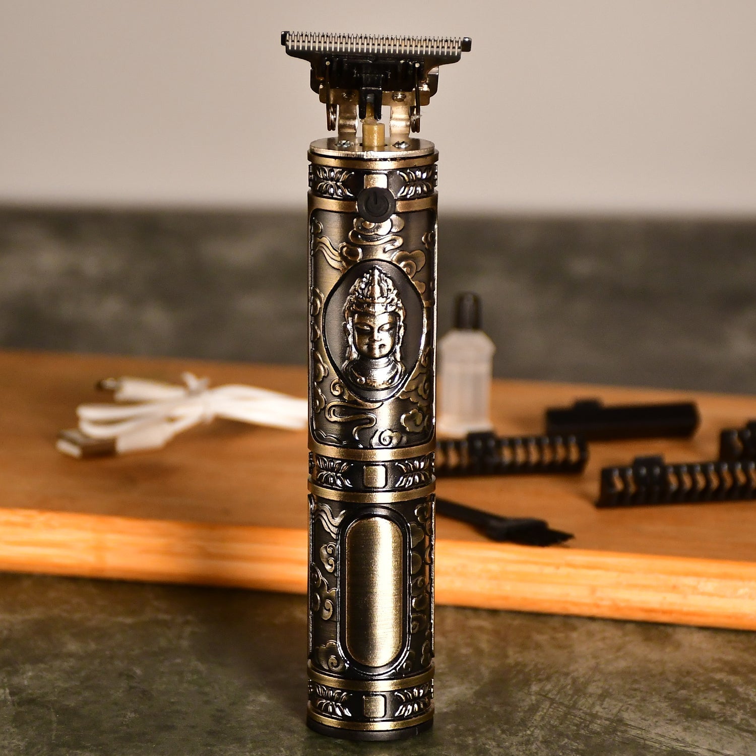 6328 Electric shaving machine dry shaving for men - hair shaving and trimming beard With adjustable blade clipper. DeoDap 6328 Electric shaving machine dry shaving for men - hair shaving and trimming beard With adjustable blade clipper. DeoDap